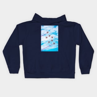 The Red Arrows Festival Of Flight Kids Hoodie